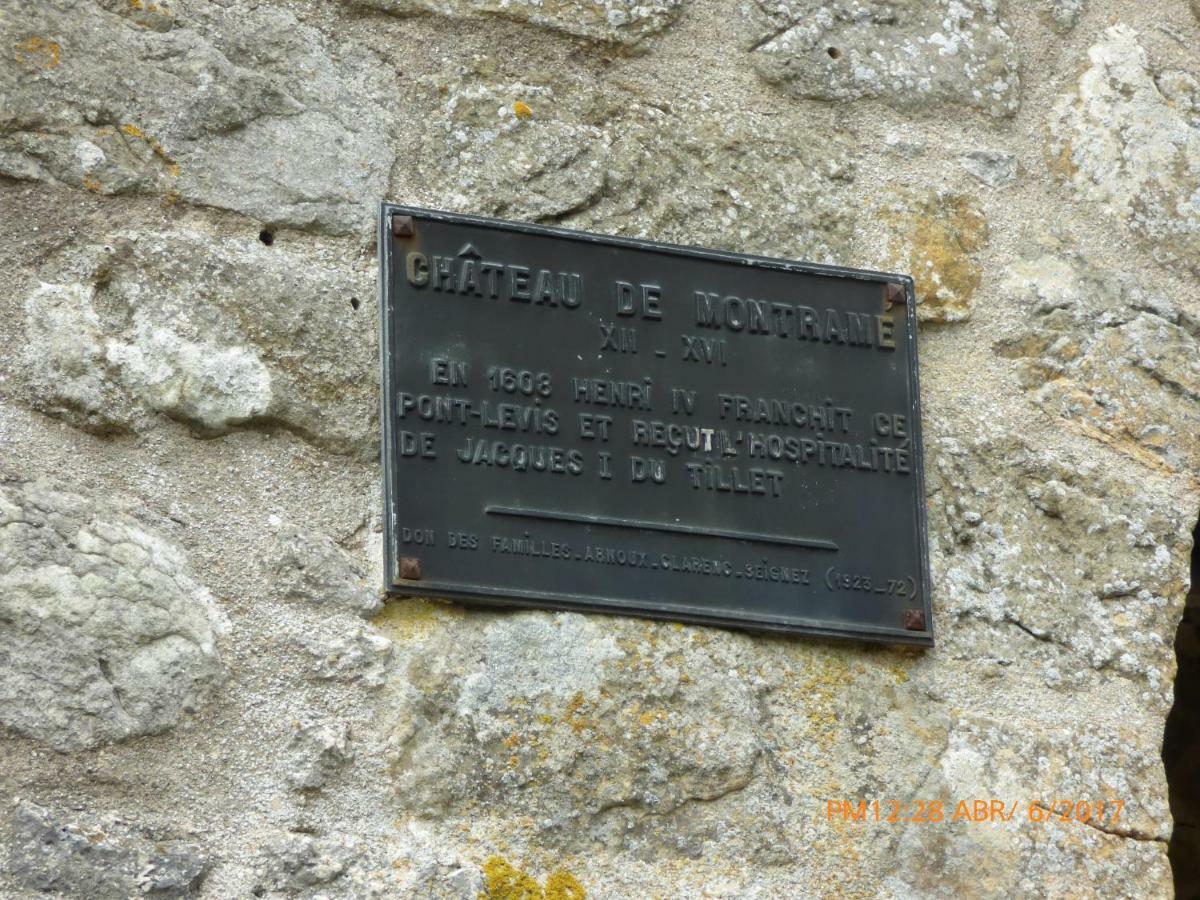 Chateau De Montrame Soisy-Bouy Exterior photo